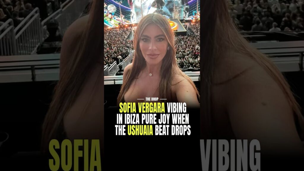 Ibiza. Sofía Vergara dancing to Calvin Harris 💃🇪🇸