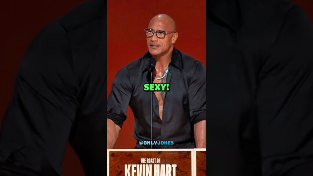 The Rock Flirts With Kevin Hart's Wife!!! 🤣🤣🤣 | The Roast Of Kevin Hart