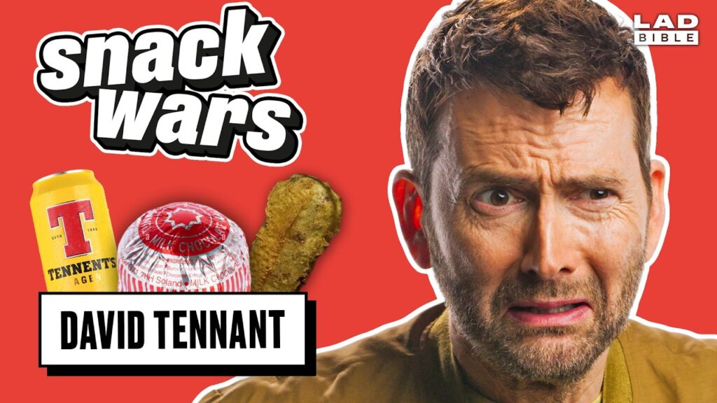 David Tennant Tries Scottish vs English Food | Snack Wars