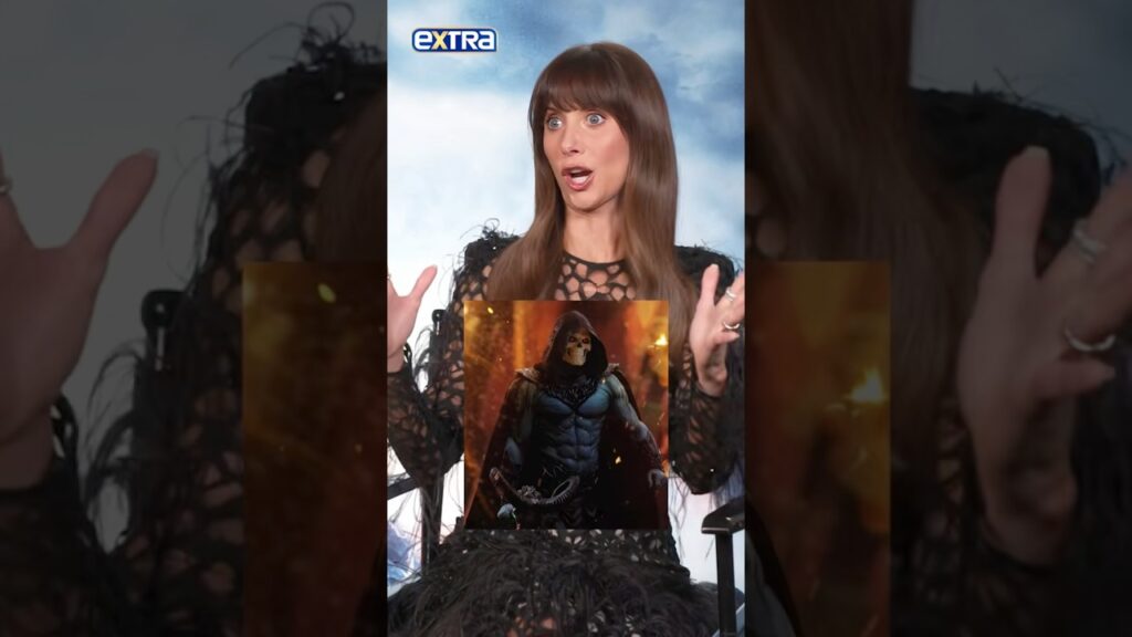 Alison Brie reveals Jared Leto covered his face in blood filming #MastersOfTheUniverse 😱