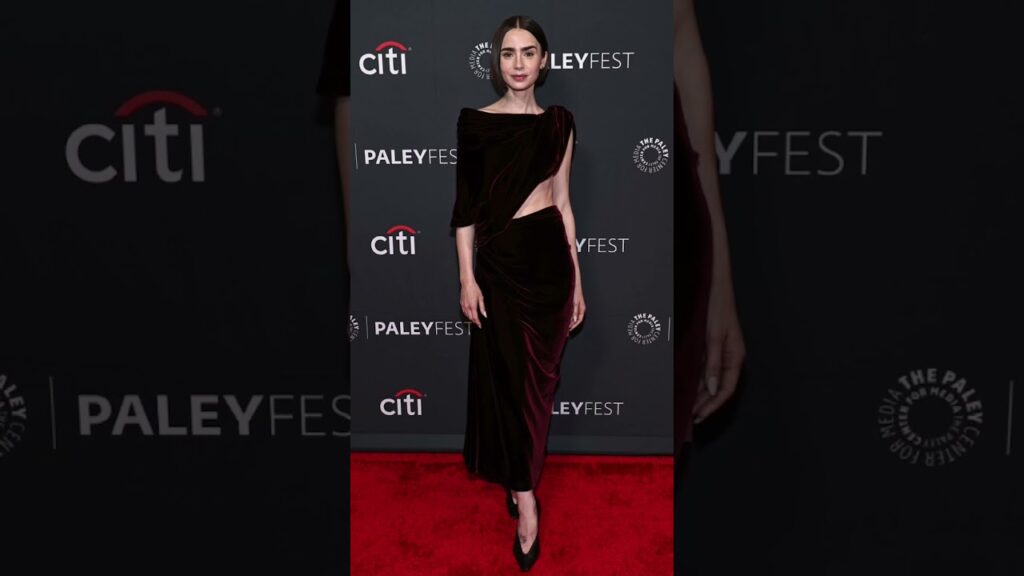 Lily Collins Rocked The Fashion Show