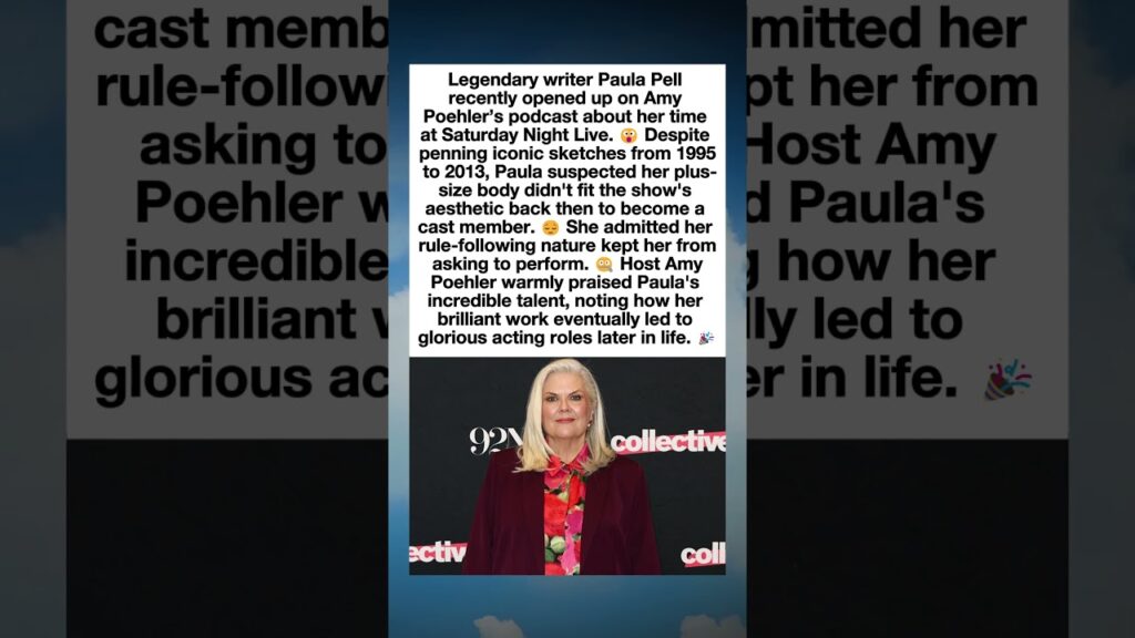 Paula Pell Shares Her Honest Experience Writing For SNL #PaulaPell #SNL