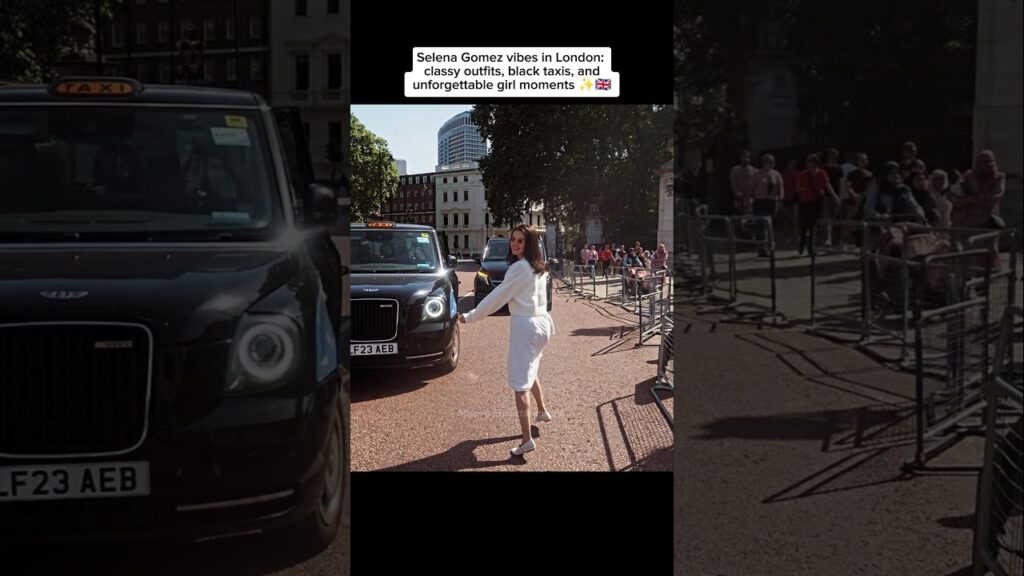 Selena Gomez Is Serving Looks in London 💅🏼✨ #selenagomez #london #fyp