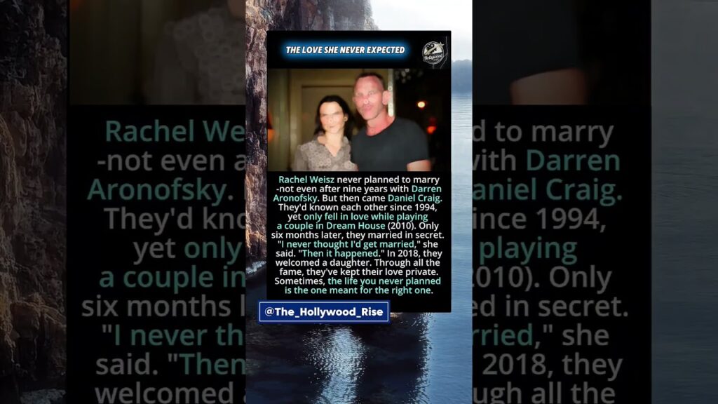 The Love She Never Expected.Daniel Craig and Rachel Weisz #lovestory #celebritylife #hollywood