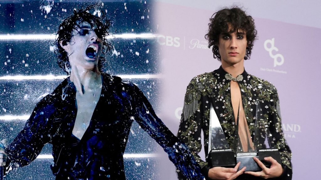 AMAs: Watch Sombr Get SOAKED Performing Homewrecker