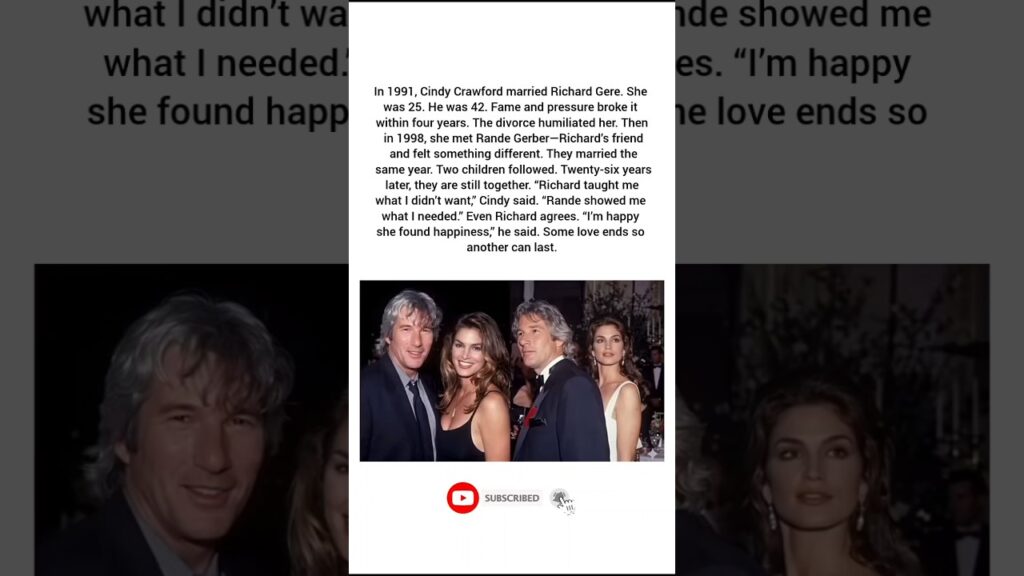 How Cindy Crawford Found True Love 💔➡️❤️