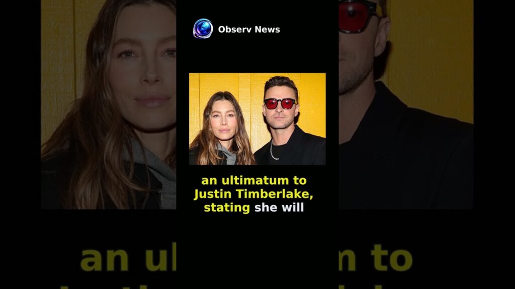 Jessica Biel Reportedly Issues Ultimatum to Justin Timberlake Amid Marital Strain
