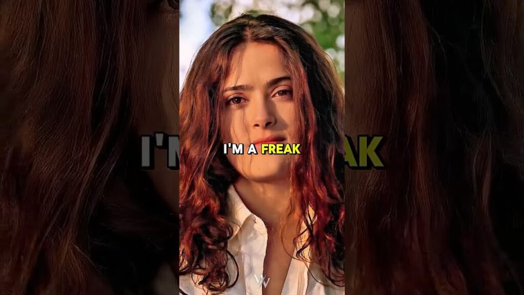 Salma Hayek Accidentally did this to Eminem 😳😂 #shortsfeed #foryou