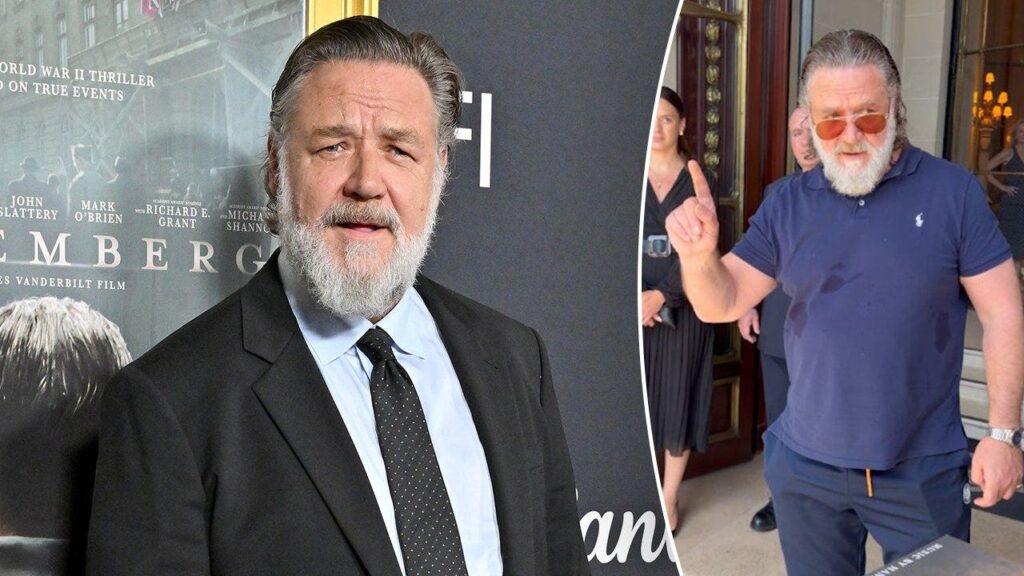 Russell Crowe's blunt response to Paris fans sparks online debate