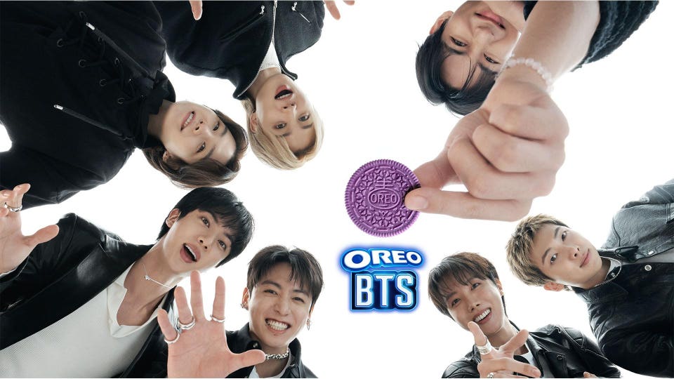 Horizontal - OREO and BTS Key Visual