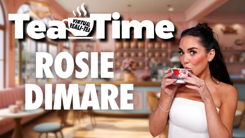 RHORI's Rosie DiMare on feud w/ Kelsey, receipts, defines 'slam-pig' | Tea Time | Virtual Reali-Tea