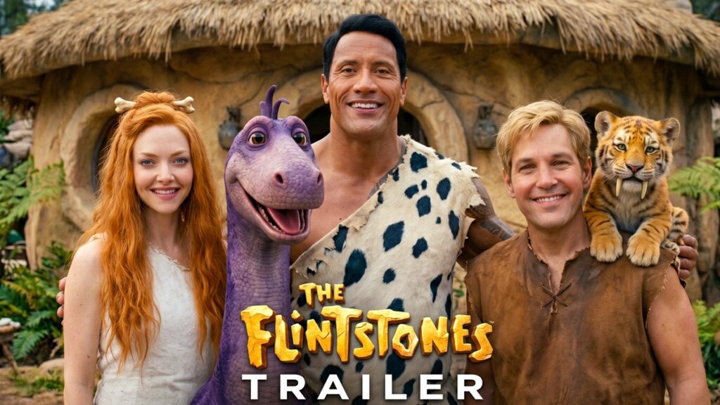 The Flintstones (2026) | Dwayne Johnson, Amanda Seyfried, Paul Rudd | Concept Trailer