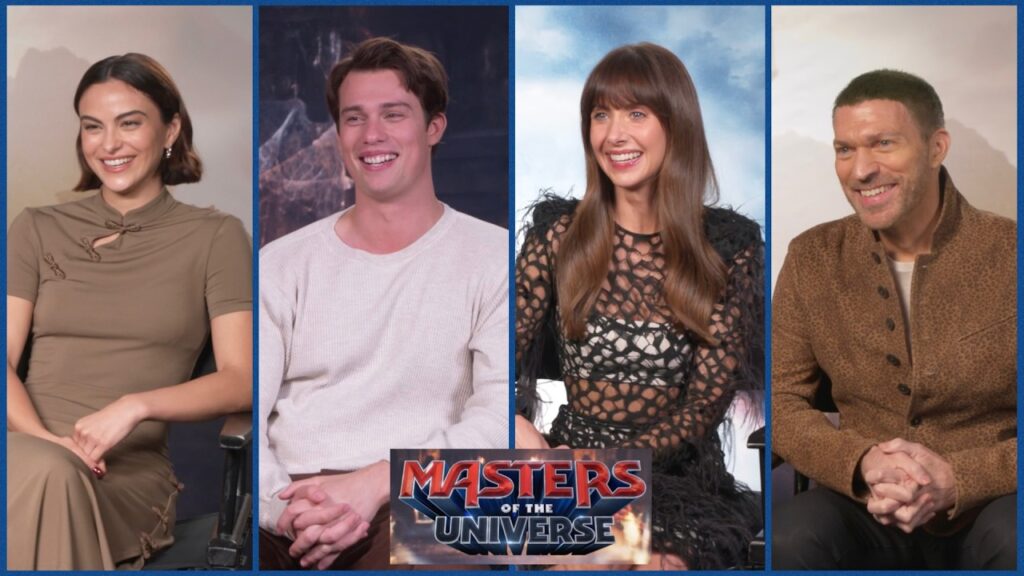 MASTERS OF THE UNIVERSE Interviews! Nicholas Galitzine, Camila Mendes, Alison Brie, Travis Knight MASTERS OF THE UNIVERSE Interviews! Nicholas Galitzine, Camila Mendes, Alison Brie, Travis Knight