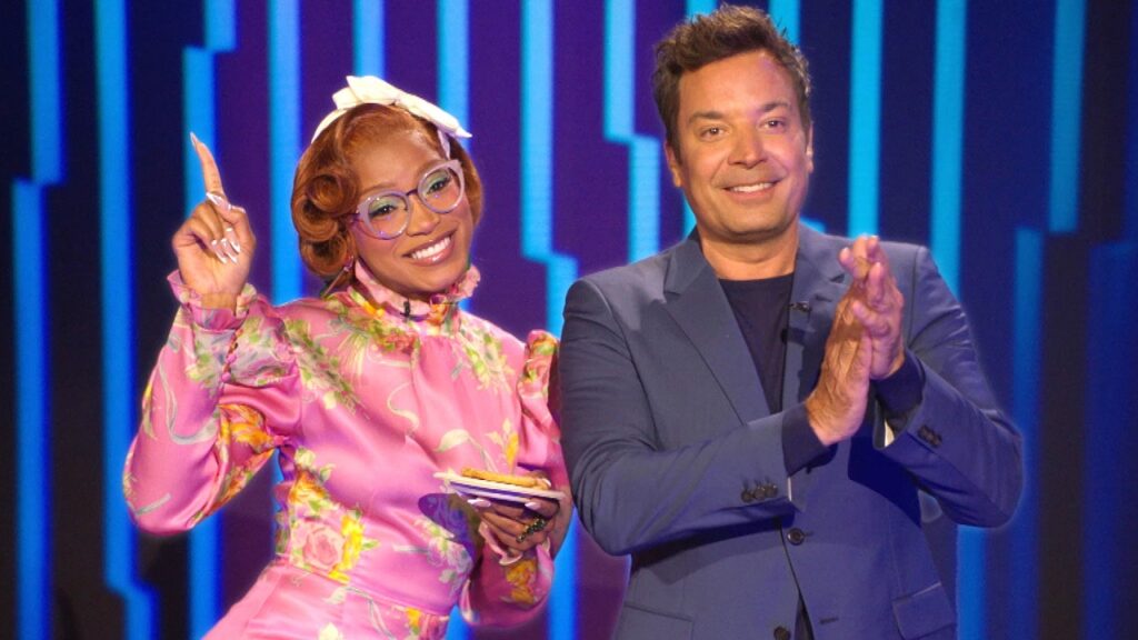 Keke Palmer Tells Jimmy Fallon She Hopes to Meet Her HUSBAND on Set of ‘Password’ (Exclusive)