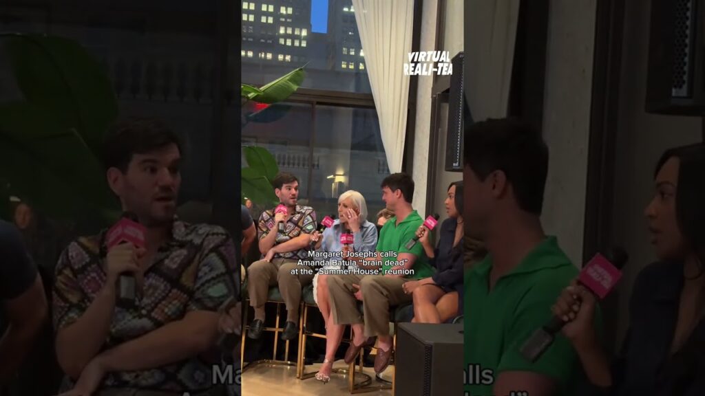 Margaret Joseph spills Amanda Batula tea at Summer House reunion watch party | Virtual Reali-Tea Margaret Joseph spills Amanda Batula tea at Summer House reunion watch party | Virtual Reali-Tea