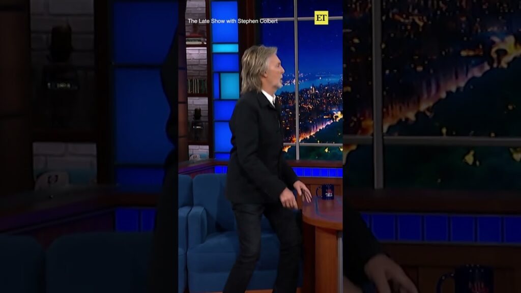 Paul McCartney Returns as Final Guest on 'The Late Show with Stephen Colbert' #stephencolbert
