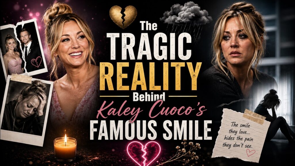 The Tragic Reality Behind Kaley Cuoco’s Famous Smile! #kaleycuoco #hollywoodgossip #celebritygossip
