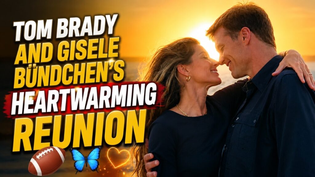 Tom Brady and Gisele Bündchen’s Heartwarming Reunion 🏈🦋 Tom Brady and Gisele Bündchen’s Heartwarming Reunion 🏈🦋
