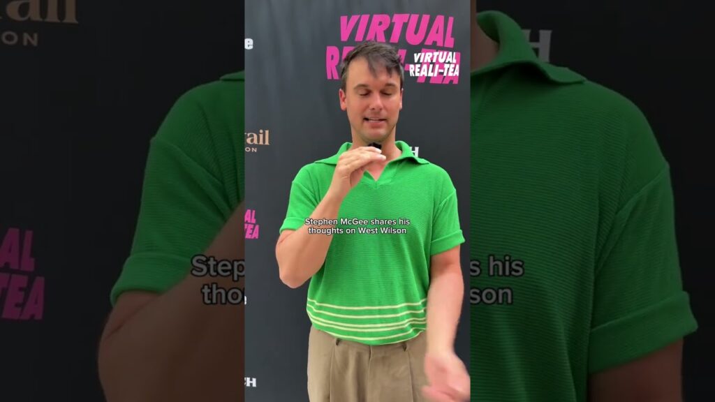 Stephen McGee on West Wilson @ Summer House reunion watch party | Virtual Reali-Tea #shorts