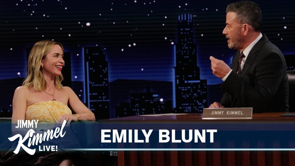 Emily Blunt on Meryl Streep Dancing at Her Wedding & Working with Steven Spielberg on Disclosure Day Emily Blunt on Meryl Streep Dancing at Her Wedding & Working with Steven Spielberg on Disclosure Day