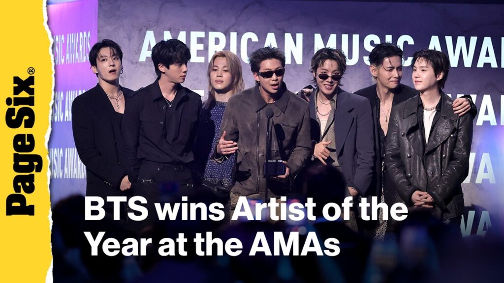 BTS wins Artist of the Year at the AMAs BTS wins Artist of the Year at the AMAs