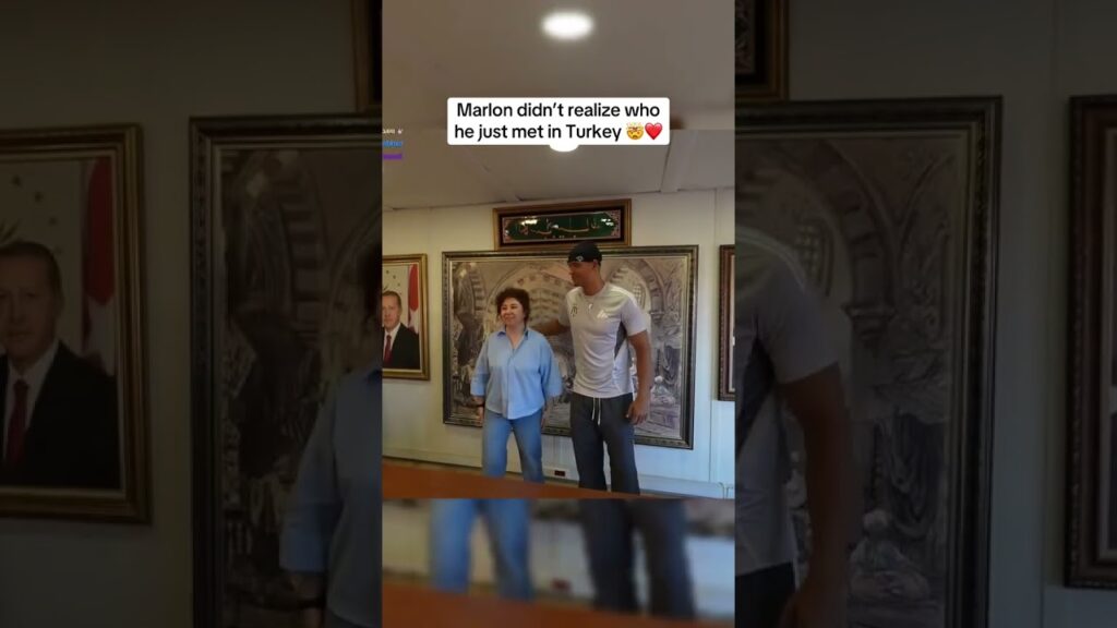 Marlon didn't realize who he just met in Turkey #imanshumpert #adriannepalicki #chandlermassey