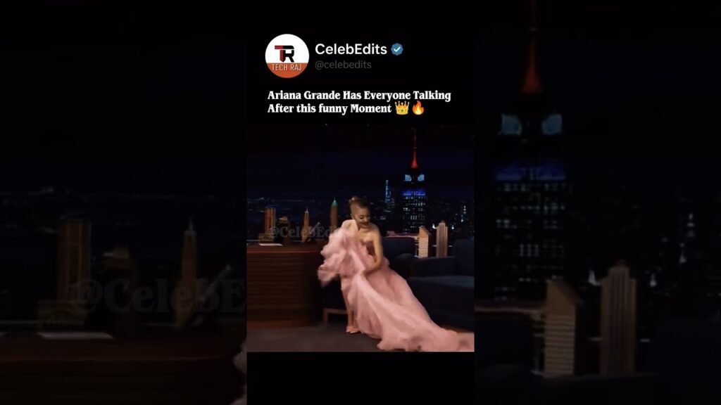 Ariana Grande Has Everyone Talking After this funny Moment 👑🔥 Ariana Grande Has Everyone Talking After this funny Moment 👑🔥