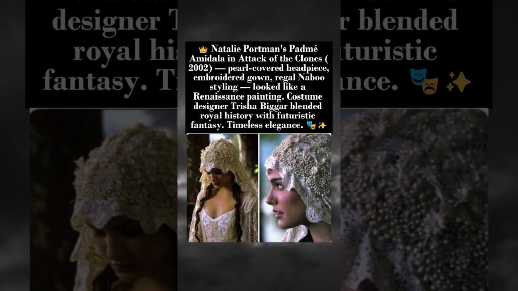 Padmé Amidala's Pearl Crowned Look — Renaissance Painting in Space #padméamidala