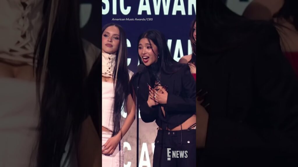 KATSEYE is in that winning state of mind. 👏 They took home the “New Artist of the Year” award.