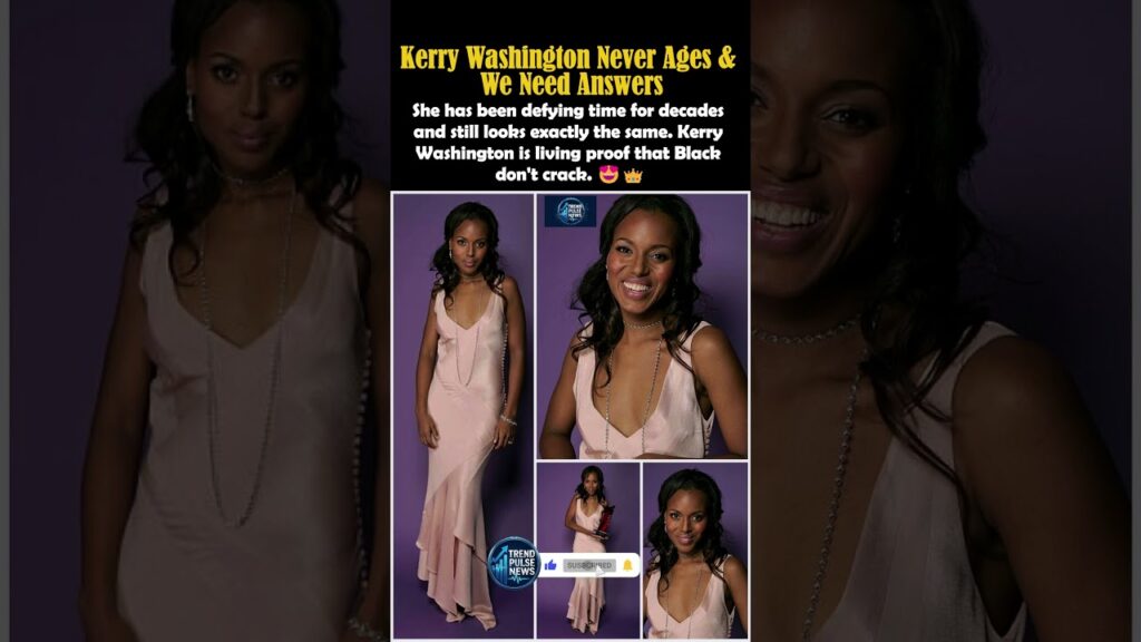 Kerry Washington literally never ages! π€―π See more celebrity shorts! #kerrywashington #shorts Kerry Washington literally never ages! π€―π See more celebrity shorts! #kerrywashington #shorts
