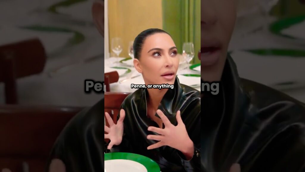 Kim Kardashian’s Vegan Sometimes! #kimkardashian #kardashians #shorts #tvshow
