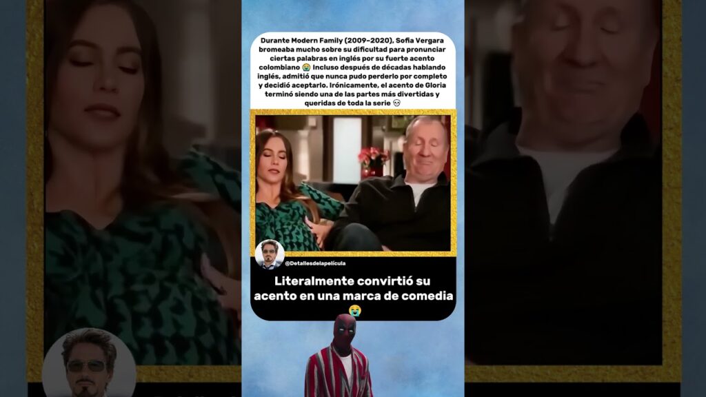 Sofía Vergara decidió aceptar completamente su acento | Modern Family 😭