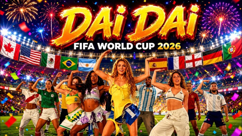 Shakira, Burna Boy - Dai Dai | FIFA World Cup 2026™ Song Style (Official Music Video)