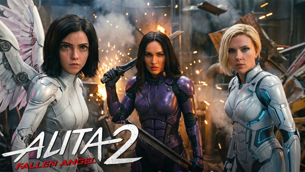 ALITA Battle Angel 2 (2026) Rosa Salazar & Scarlett Johansson