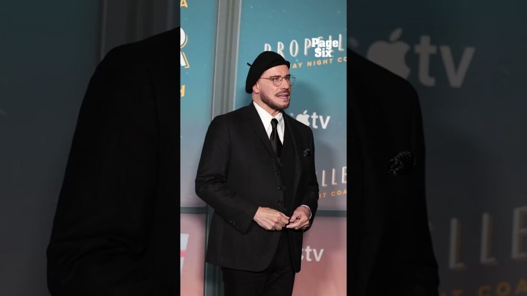 John Travolta showed off another beret look at the "Propeller One-Way Night Coach" premiere #shorts