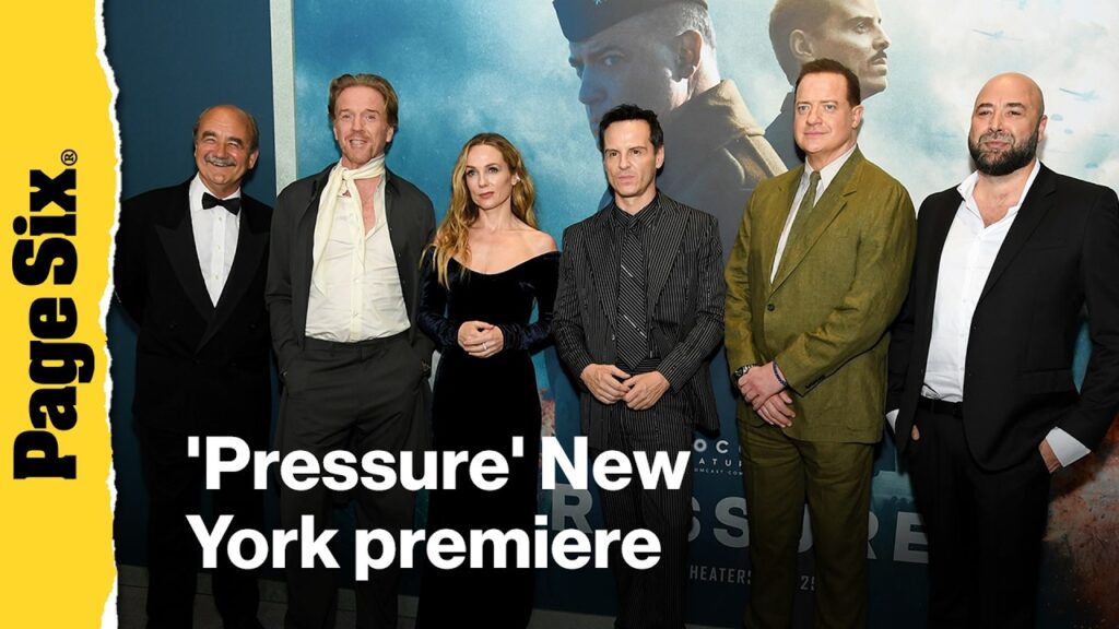Brendan Fraser, Andrew Scott, Kerry Condon and more attend the ‘Pressure’ NYC premiere Brendan Fraser, Andrew Scott, Kerry Condon and more attend the 'Pressure' NYC premiere