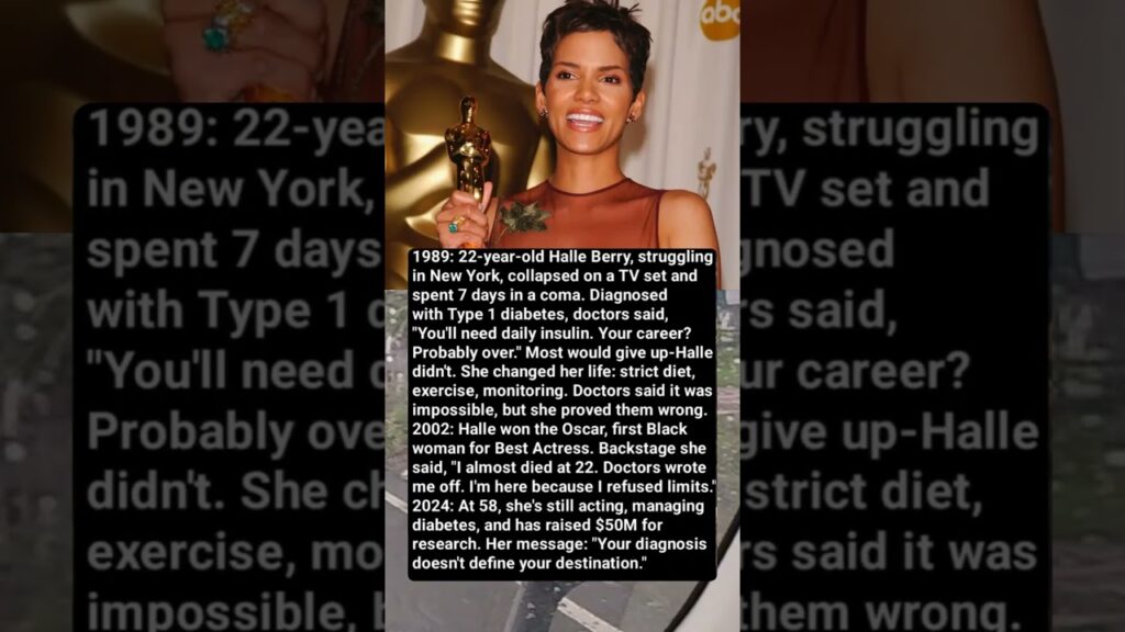 SHE ALMOST DIED AT 22—THEN MADE OSCAR HISTORY" #HalleBerry #OscarWinner #stories