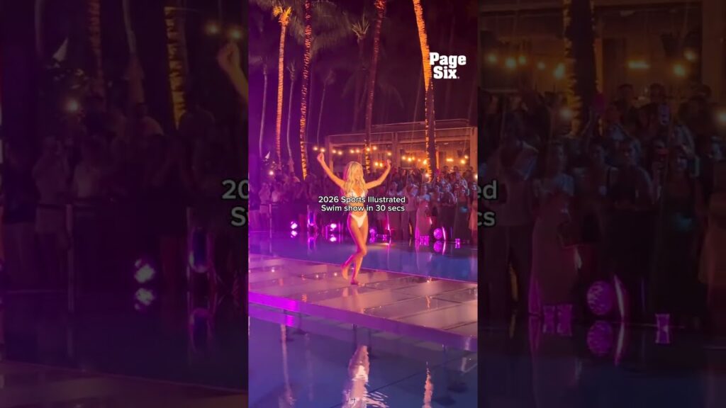 Still not over the 2026 Sports Illustrated Swim Week runway show 👙🔥 #shorts Still not over the 2026 Sports Illustrated Swim Week runway show 👙🔥 #shorts