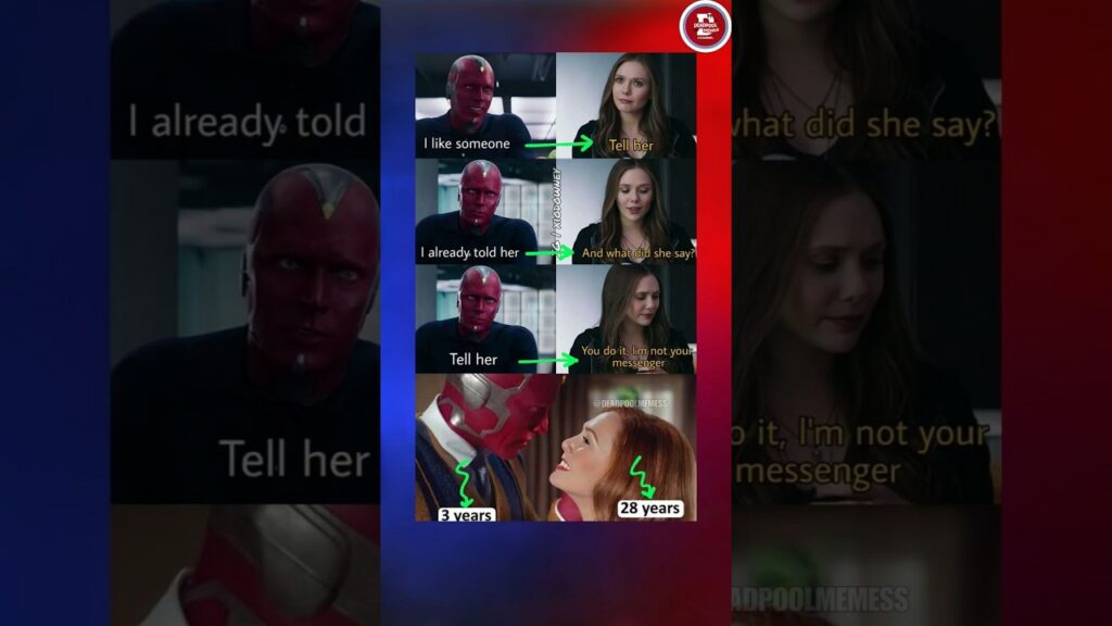 Vision trying to be romantic with Wanda is pure gold π #vision #wanda #yt #marvel Vision trying to be romantic with Wanda is pure gold π #vision #wanda #yt #marvel