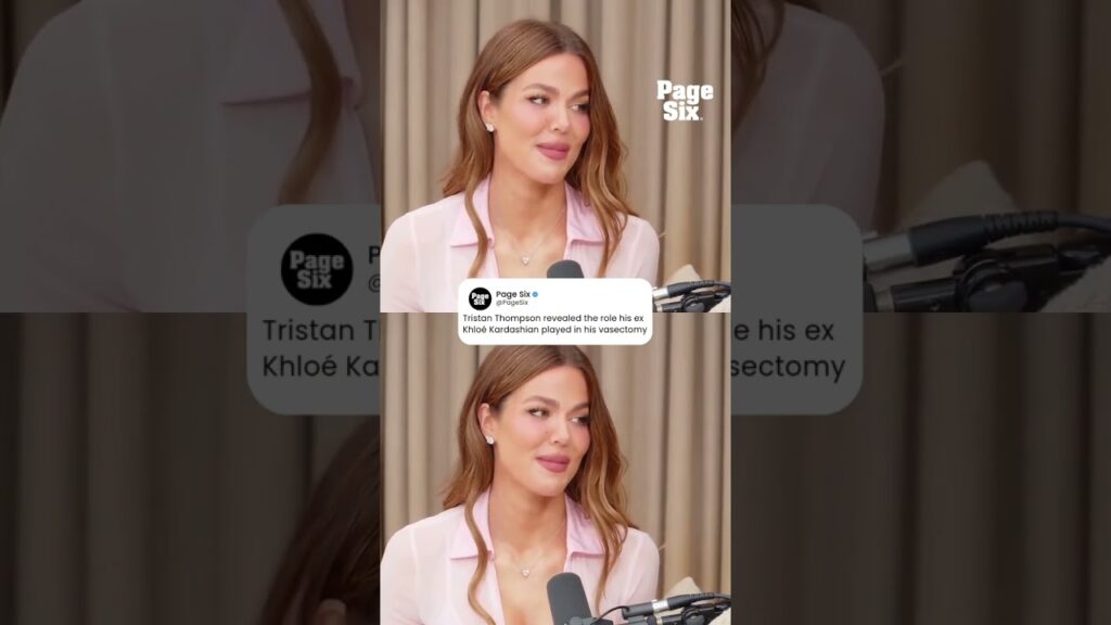 Tristan Thompson shared that Khloé Kardashian “forced” him into a vasectomy #shorts