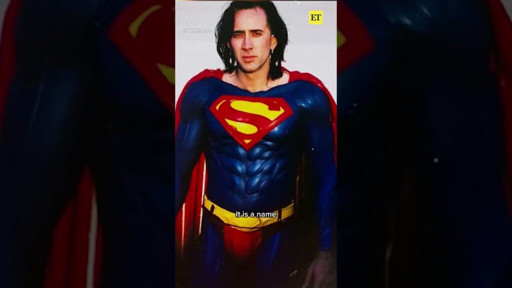 Why Nicolas Cage Gave His Son a Name Shared With 'Superman' #nicolascage #spidernoir