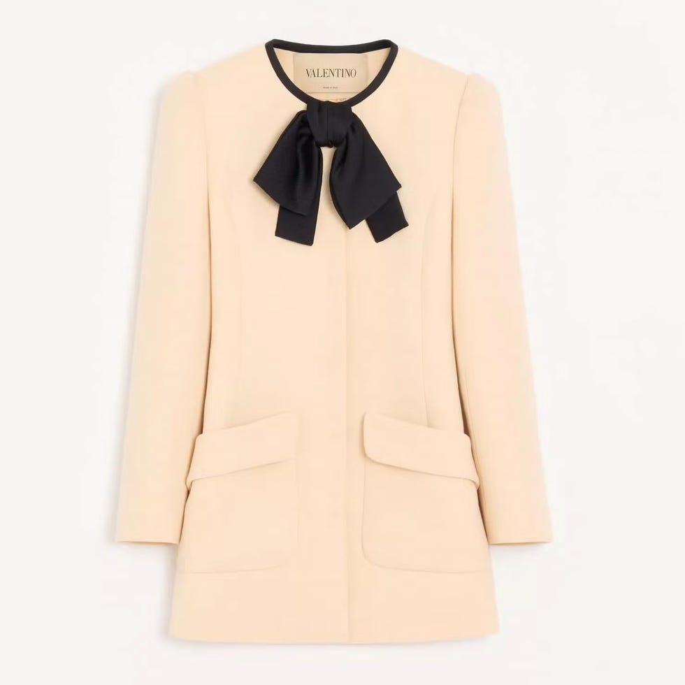 Wool Crepe Caban