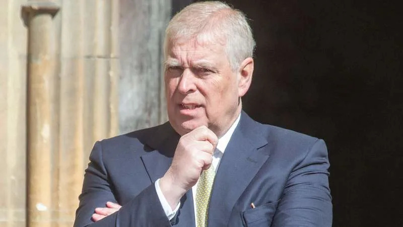 Andrew Mountbatten-Windsor attends Easter services in 2025. By: MEGA