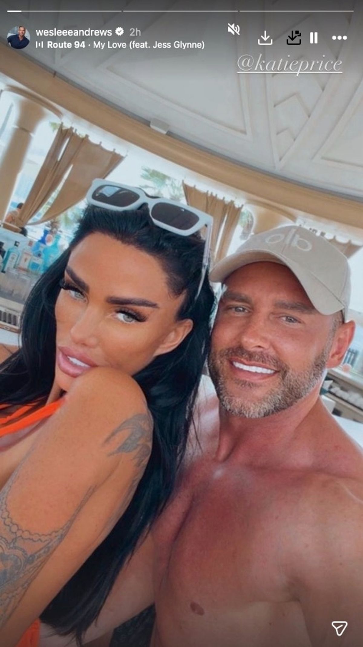 Katie Price and Lee Andrews