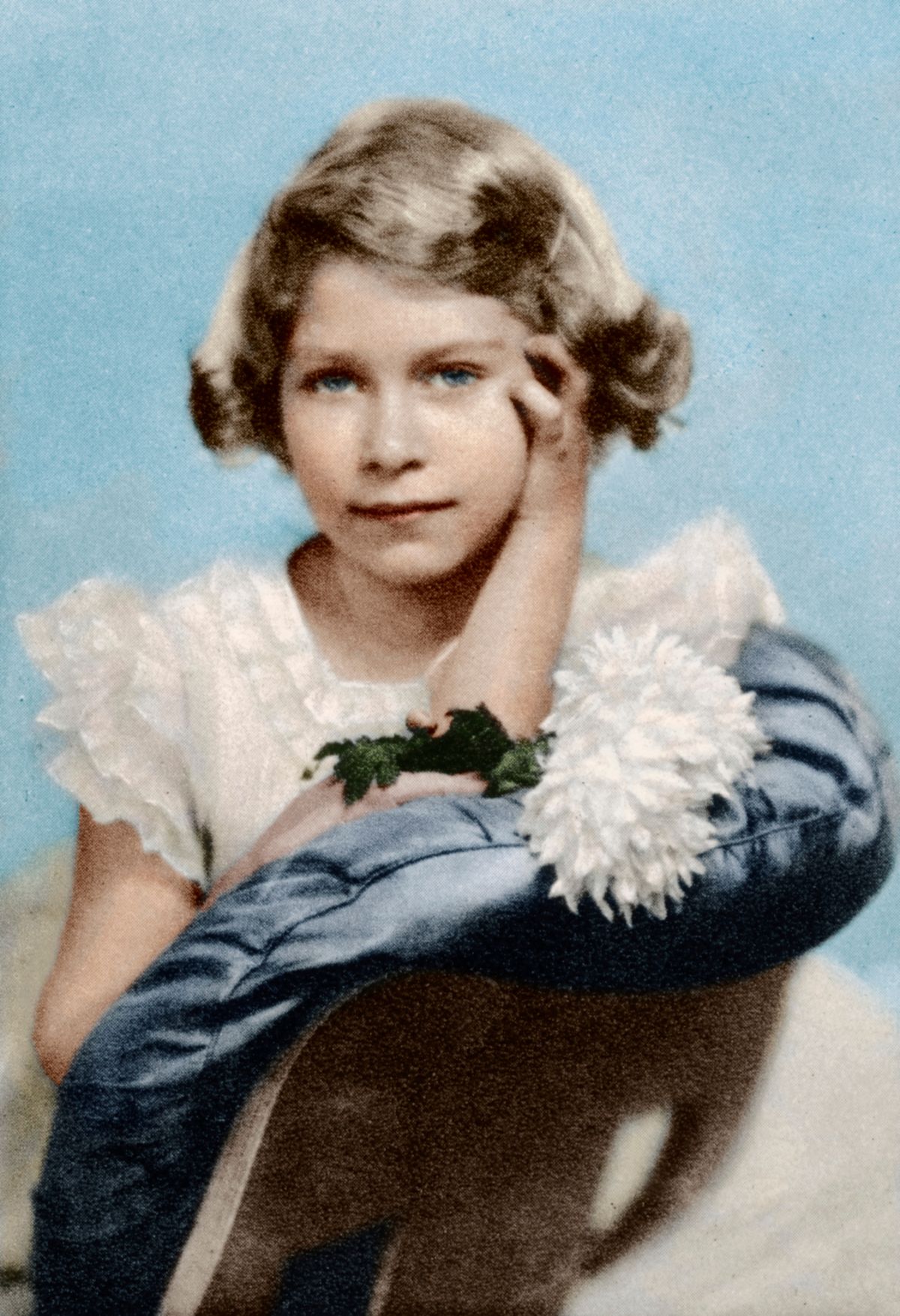 Queen Elizabeth II as a child in 1935