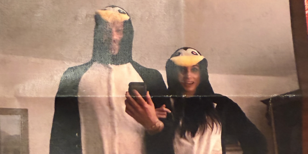Meghan Markle and Prince Harry Had a Secret Engagement Party Where They Dressed as Penguins