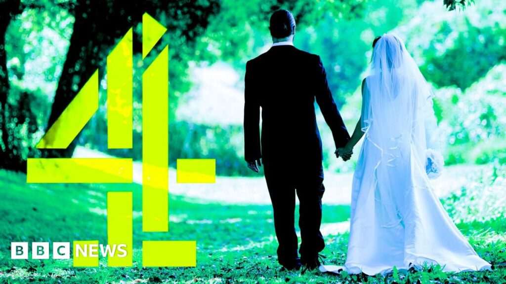 How Panorama exposed rape allegations on Married at First Sight UK A composite image of a married couple walking away with a Channel 4 logo overlaid.