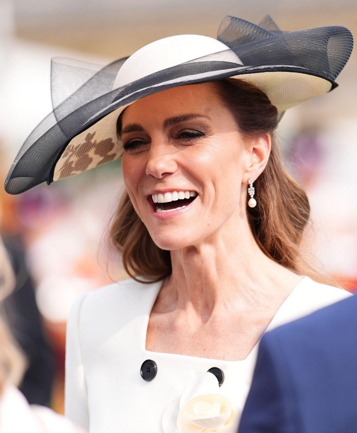 Members of the British royal family attend a garden party at Buckingham Palace on May 8, 2026 (Aaron Chown/PA Images/Alamy)