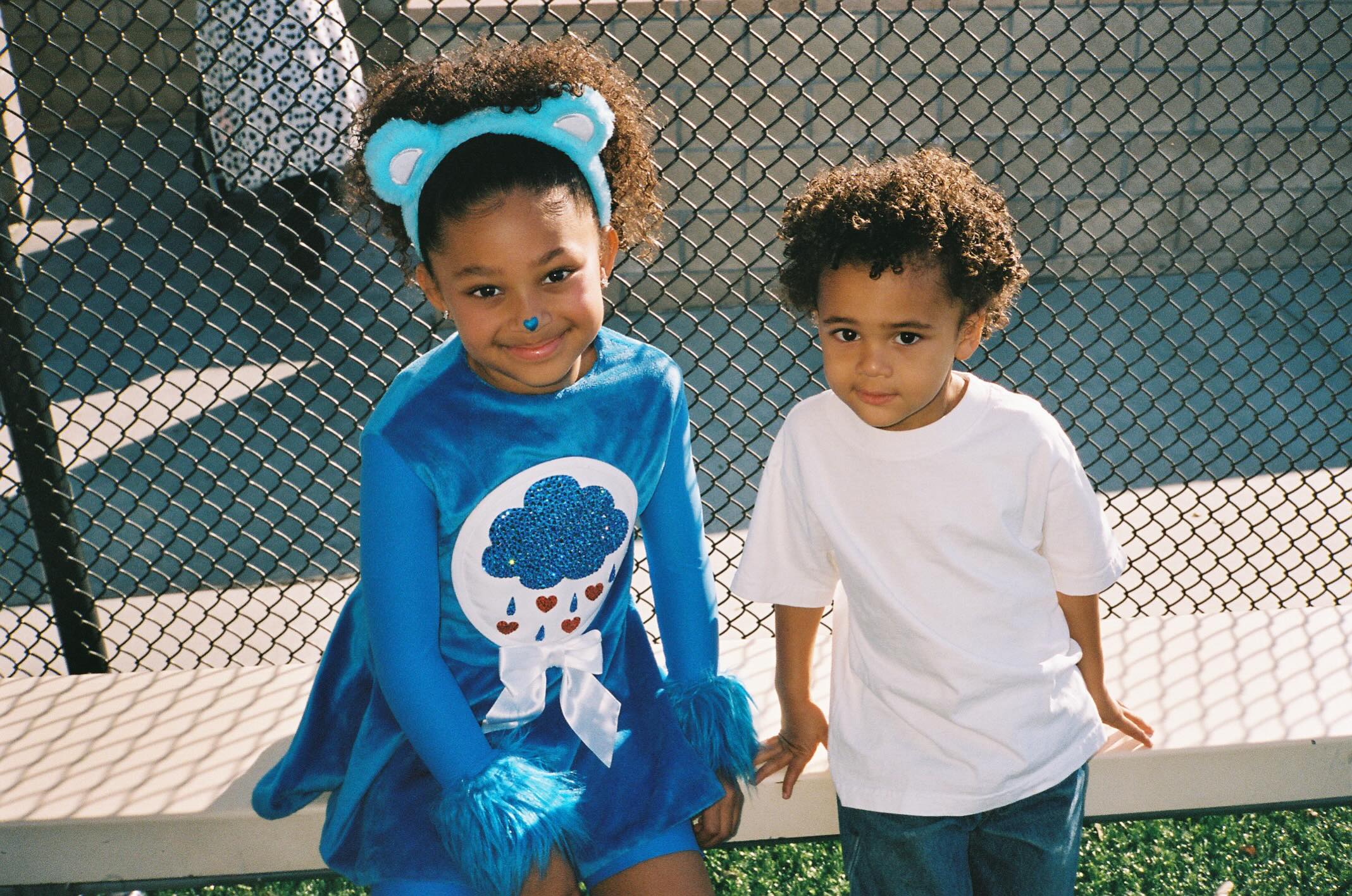 Kylie Jenner post of her daughter and son. 
