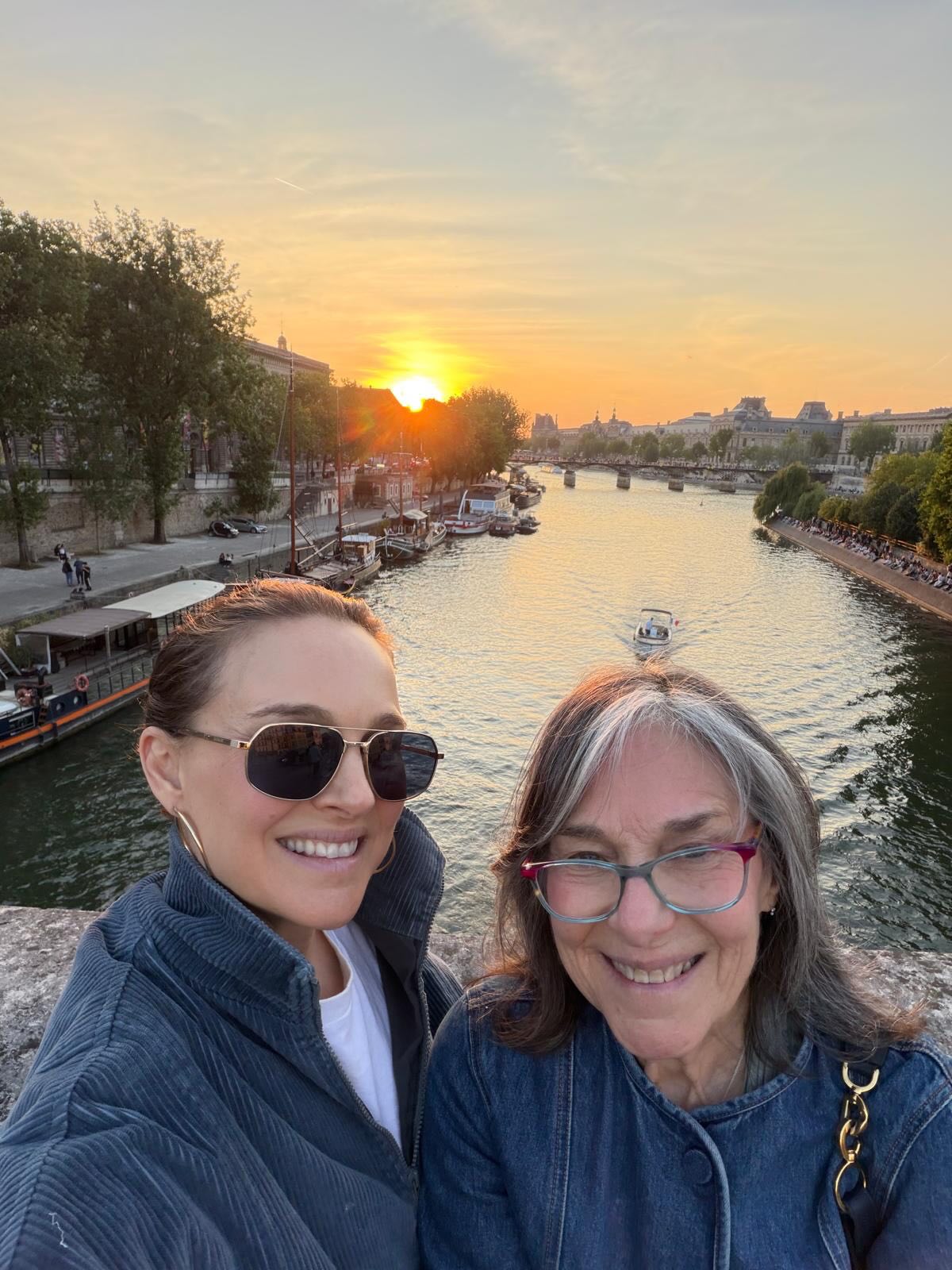 Natalie Portman and her Mother